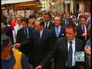 Berlusconi:"Mi ispirerò a Falcone"; Di Pietro: "E' il diavolo che parla dell'acqua santa"