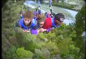 Flying Fox Ride Gravity Canyon New Zealand