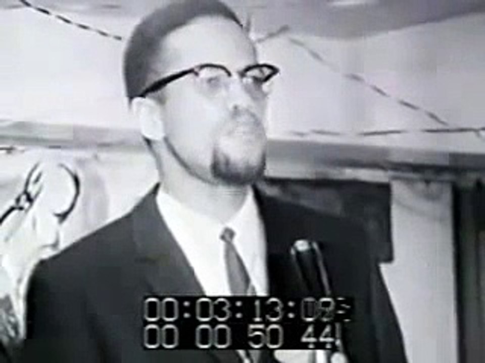 MALCOLM X  predicted rise of China and Africa in the 1960's