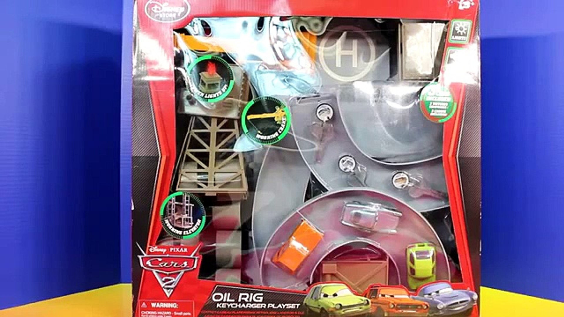 cars 2 oil rig playset