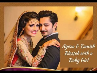 Exclusive Ayeza Khan & Danish Taimoor Blessed Beautiful Baby Girl Pictures