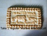 How to eat a 'Malted Milk' biscuit (Cow Biscuits)