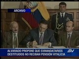 Pensión a expresidentes