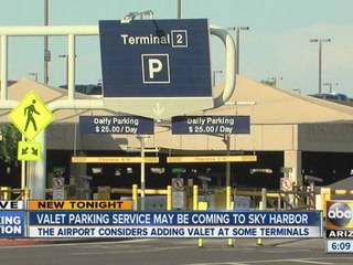 Phoenix Sky Harbor considers bringing in valet service