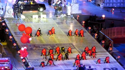 Spelbound perform to Day in The Life and Waterloo Sunset (not Spellbound) gymnastics