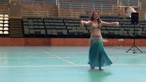 Primer Lugar ,concurso de danza  arabe , Baila Pueblos , Sofia Finsterbusch