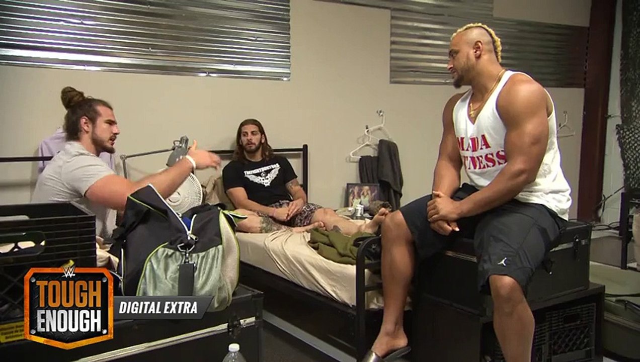 Tanner, Mada and Josh target Patrick- WWE Tough Enough Digital Extra, July 15, 2015