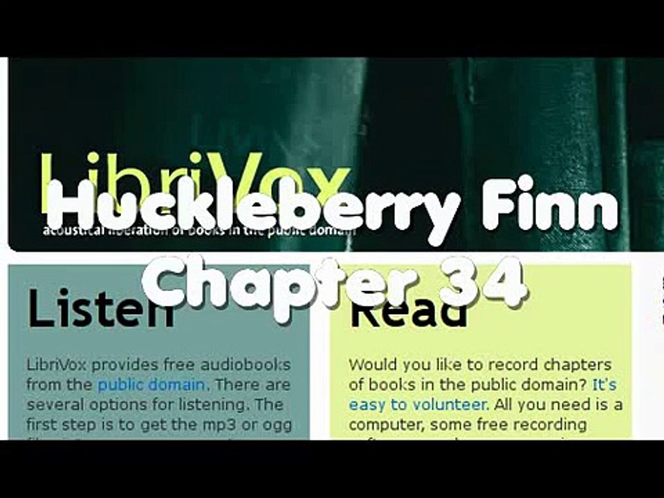 Huckleberry Finn Chapter 36 Audio Book