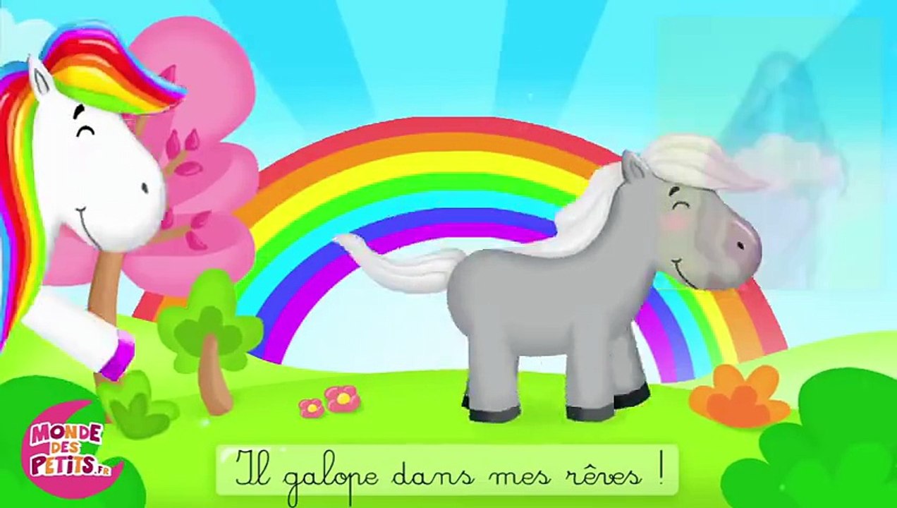 Comptinette du cheval - comptine à gestes