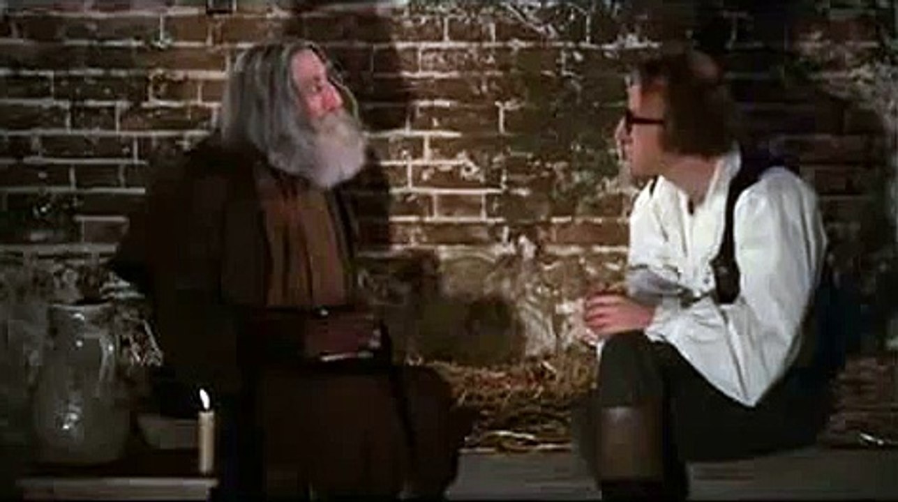 Discorso con Dostoevskij e Tolstoj in "Amore e guerra" (1975) - Woody Allen
