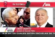Emilio Chuayffet en entrevista con Aristegui habla sobre Reforma Educativa y caso Acteal
