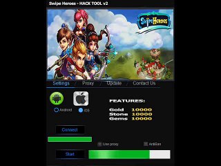 Swipe Heroes Hack Cheats For Android iOs