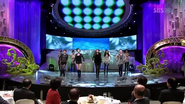 091106 Brown Eyed Girls Abracadabra @ 2009 SBS EcoWater Award
