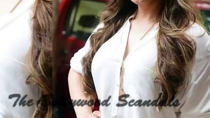 Hot Baby Zareen Khan In Transparent White Top Exposing