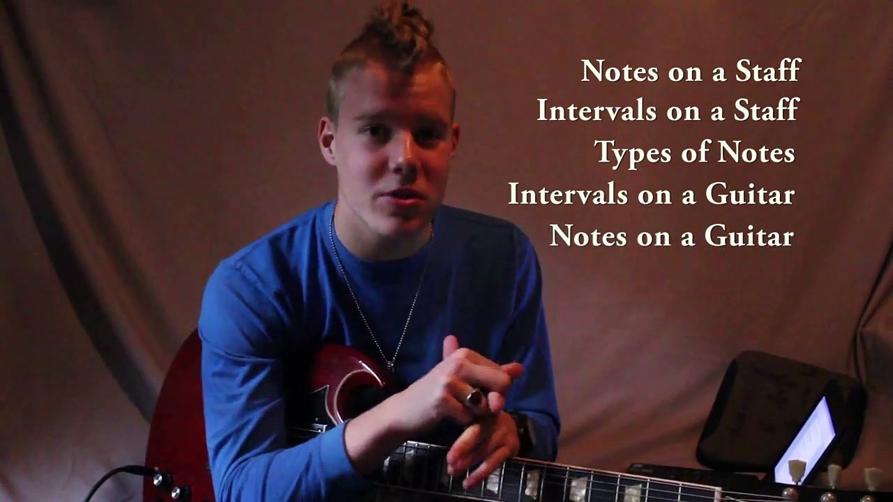 RISING STAR Guitar Tuition – Beginners – Notes and Intervals