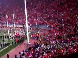 OSU storming the field