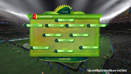 FIFA Predicts - Mexico vs Cameroon - World Cup 2014