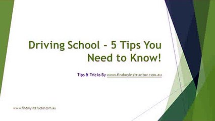 Compare and Select the Best Driving Instructor