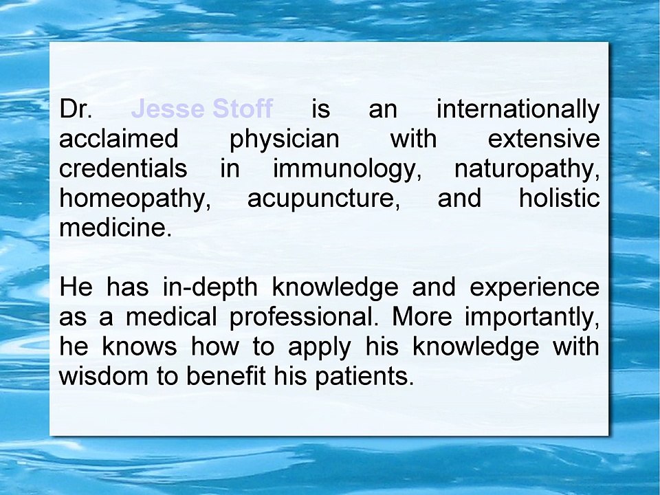 Dr. Jesse Stoff – A Dedicated Medical Professional