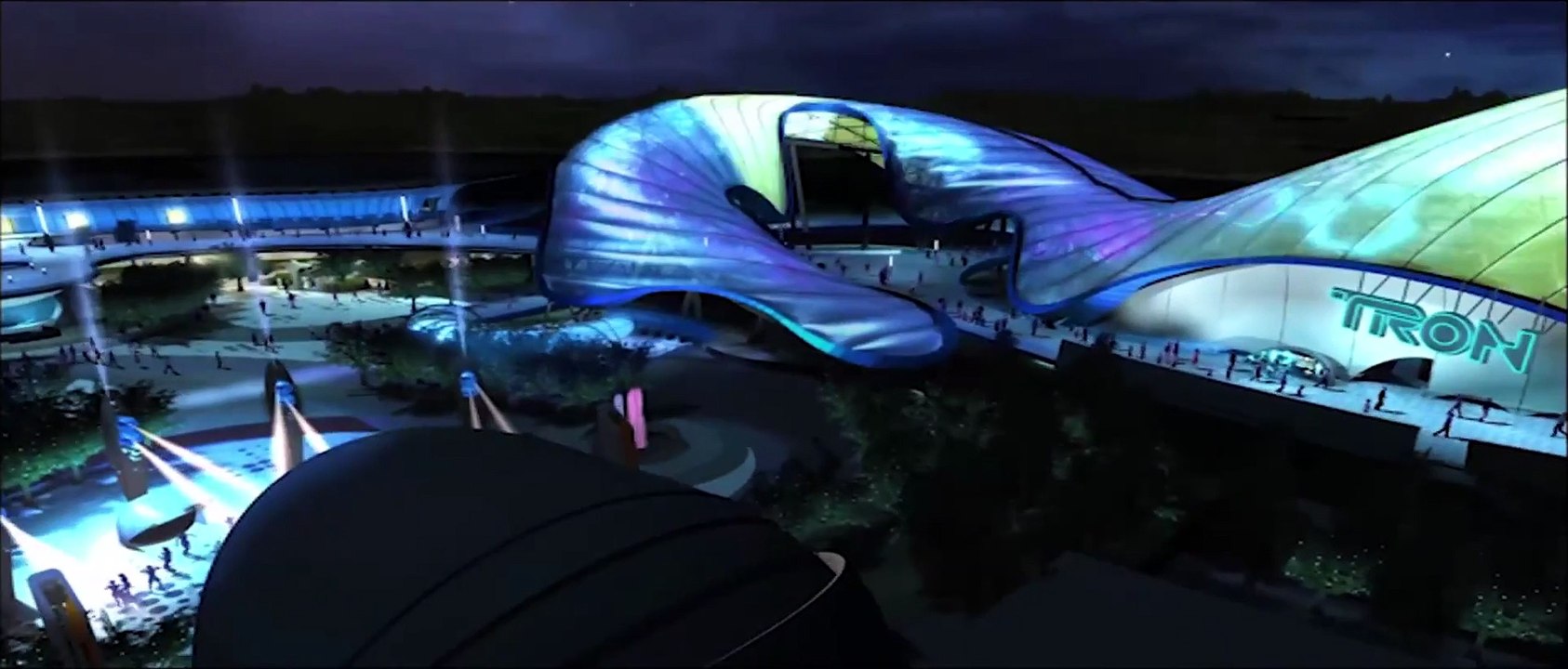 Tomorrowland at Shanghai Disneyland