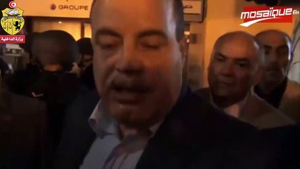 تصريح وزير الداخلية  حول حادثة  البالمريوم بتونس العاصمة