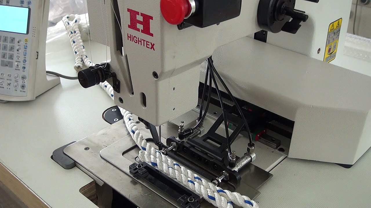 Máquina  para coser cuerdas