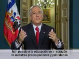 Presidente Sebastián Piñera anuncia Reforma Tributaria