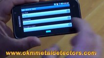 Android metal detector / OKM Rover UC demo application