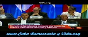 Cumbre de las Américas. Obama: Cuba es un país antidemocrático.