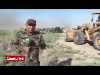 Irak'ta canlı yayında bomba patladı