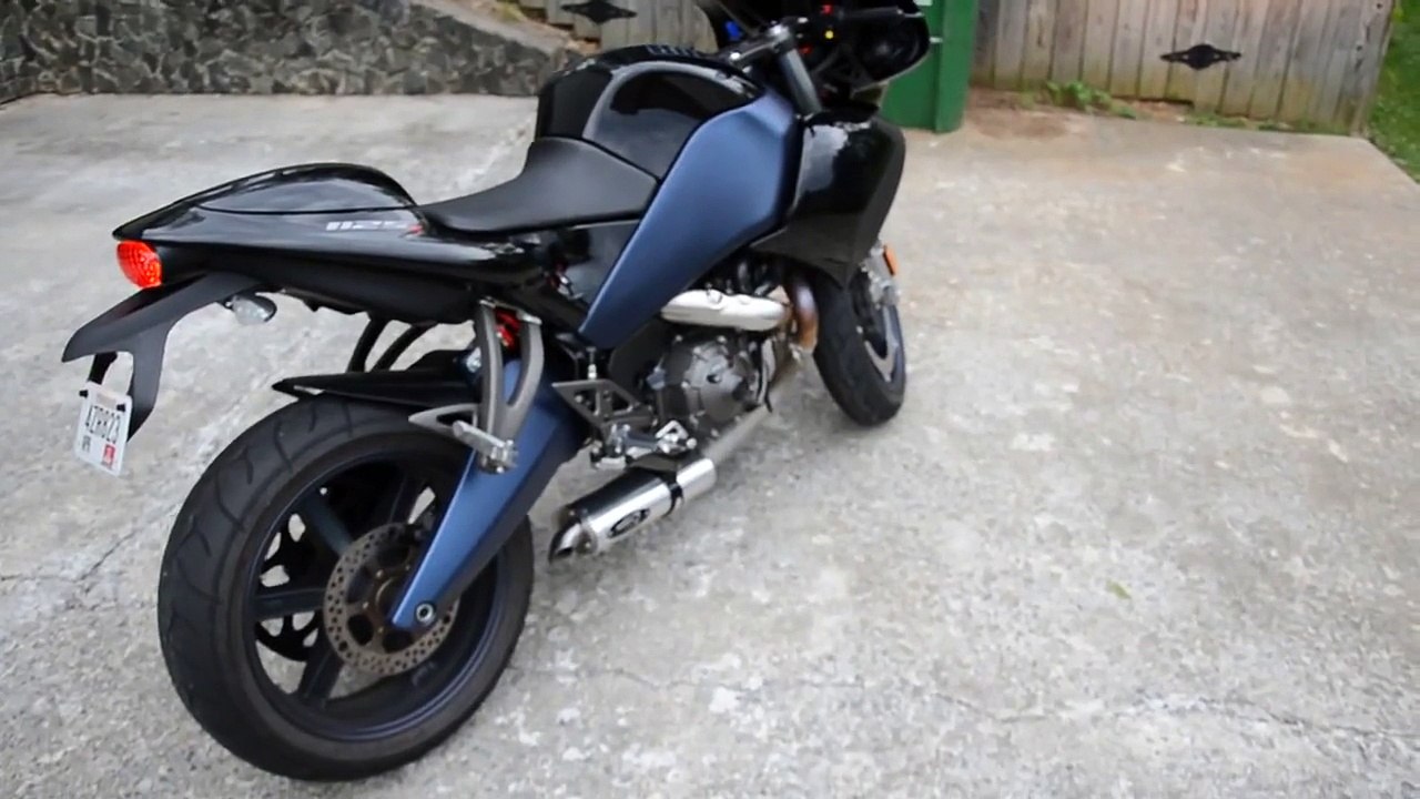 2008 Buell 1125R with Barker Exhaust EBR ECM 1080p