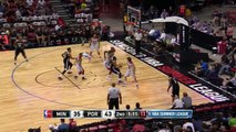 Allen Crabbe Leg Injury _ Timberwolves vs Trail Blazers _ July 15, 2015 _ NBA Summer League