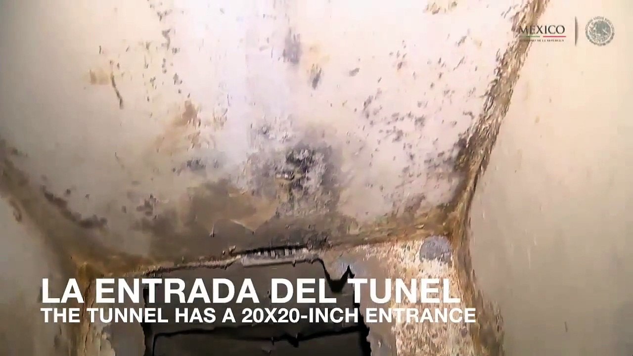 Les détails de l'évasion d'El Chapo, baron de la drogue mexicain - Tunnel de 1,5km de long creusé