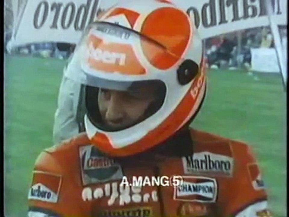 1985 WGP Freddie Spencer 500&250 winning both titles in the same year