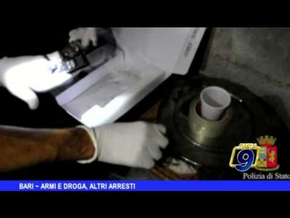 BARI | Armi e droga, altri arresti