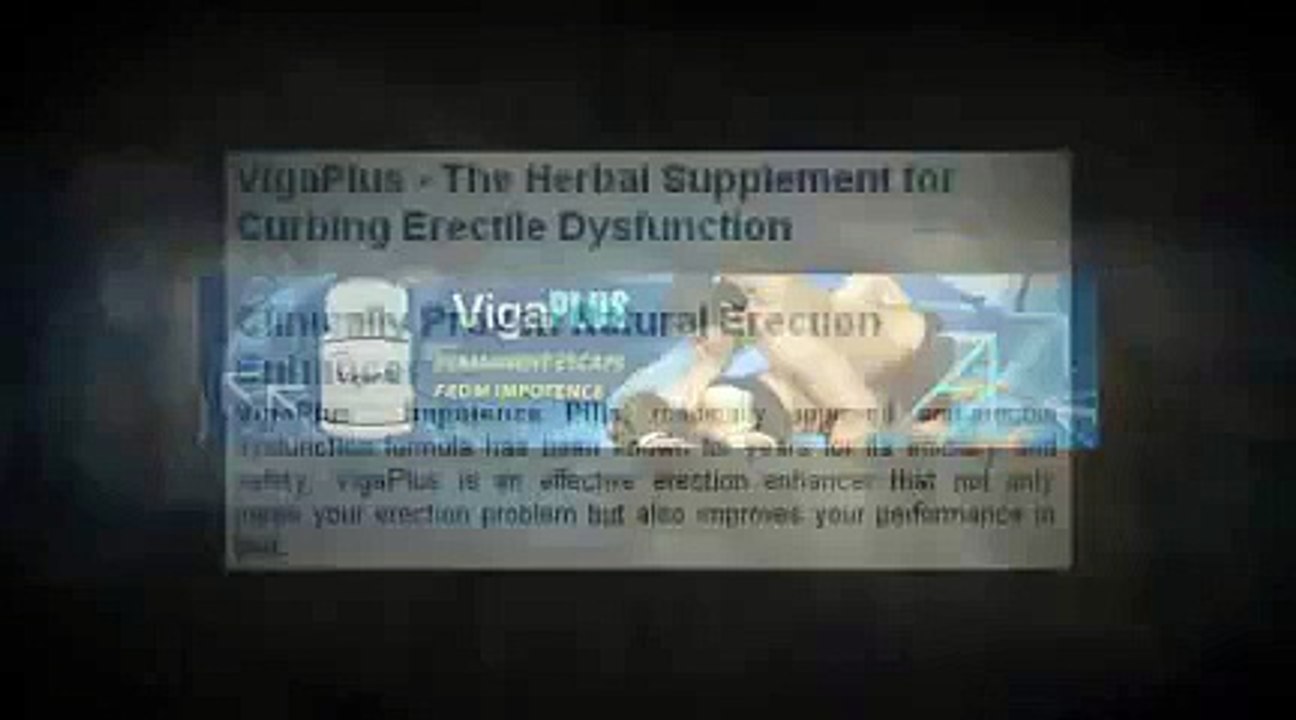 Herbal Vigaplus - Erectile Dysfunction