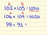 Fast maths trick - multiply two numbers near 100 faster than a calculator using vedic math