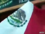 Veteran Pulls Down Mexican Flag Flying Over American Flag