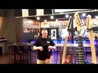 Back stage at the first USA tour show