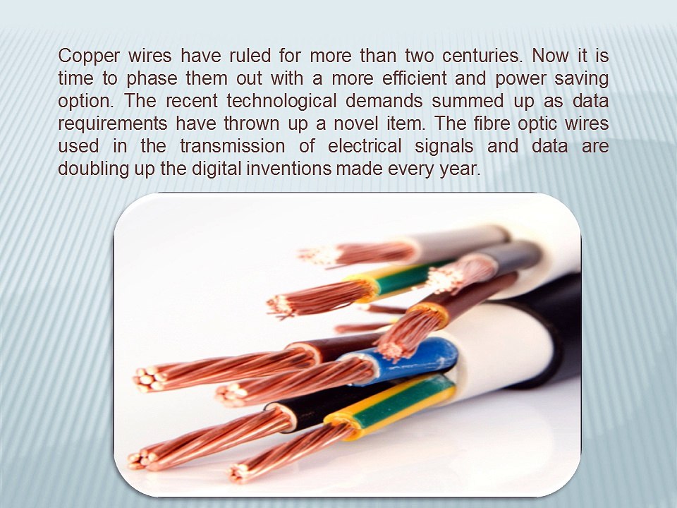 Fibre optic cables and connectors