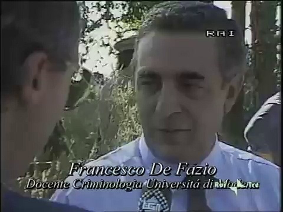 Il mostro di Firenze - Il professor Francesco De Fazio