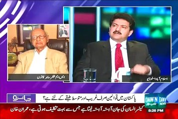 Jis Kay Haath May Bandoq Hai Qanon Us Ka Gulam Hai Hamid Mir Criticizes Musharraf