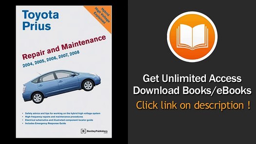 [Download PDF] Toyota Prius Repair and Maintenance Manual 2004-2008
