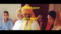 Shahid Kapoor Mira Rajput's wedding Album