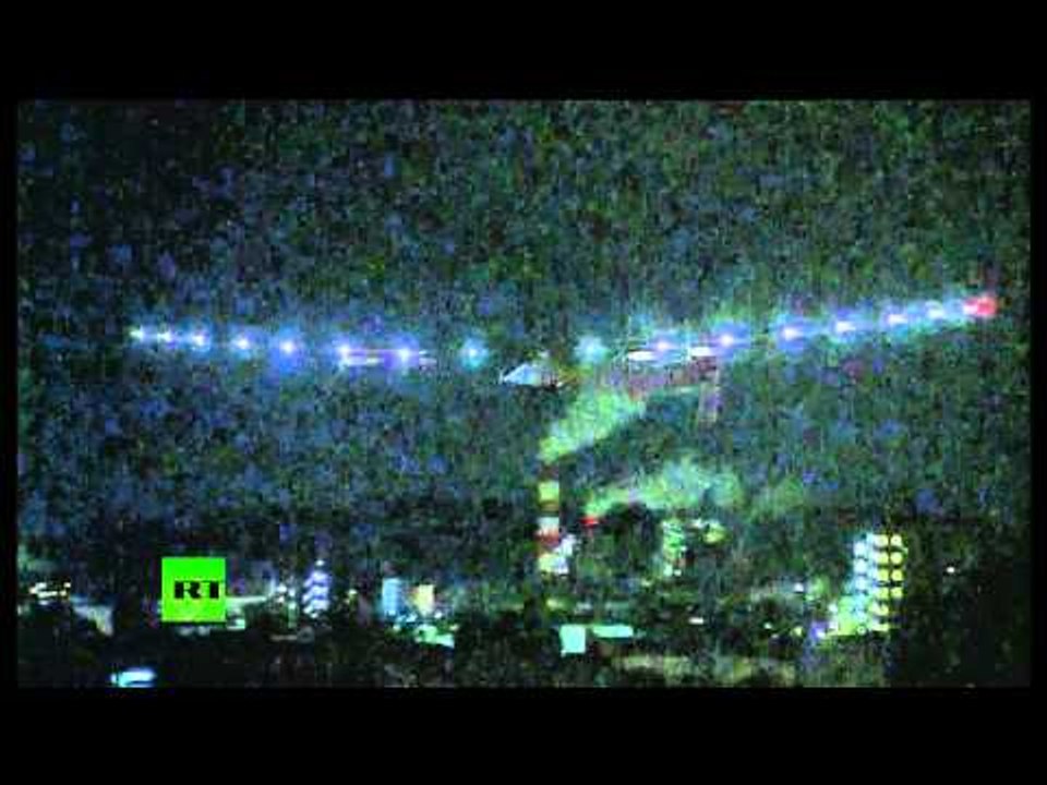RAW: Solar plane takes off in Japan, starting the riskiest leg of its journey