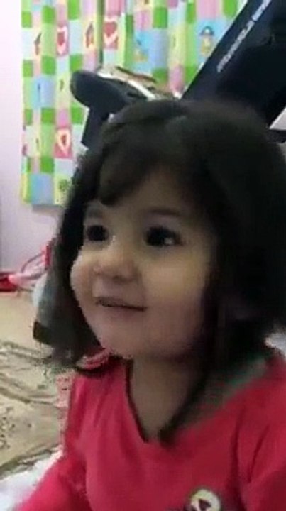 Surah Al-Nas recited by this lovely girl