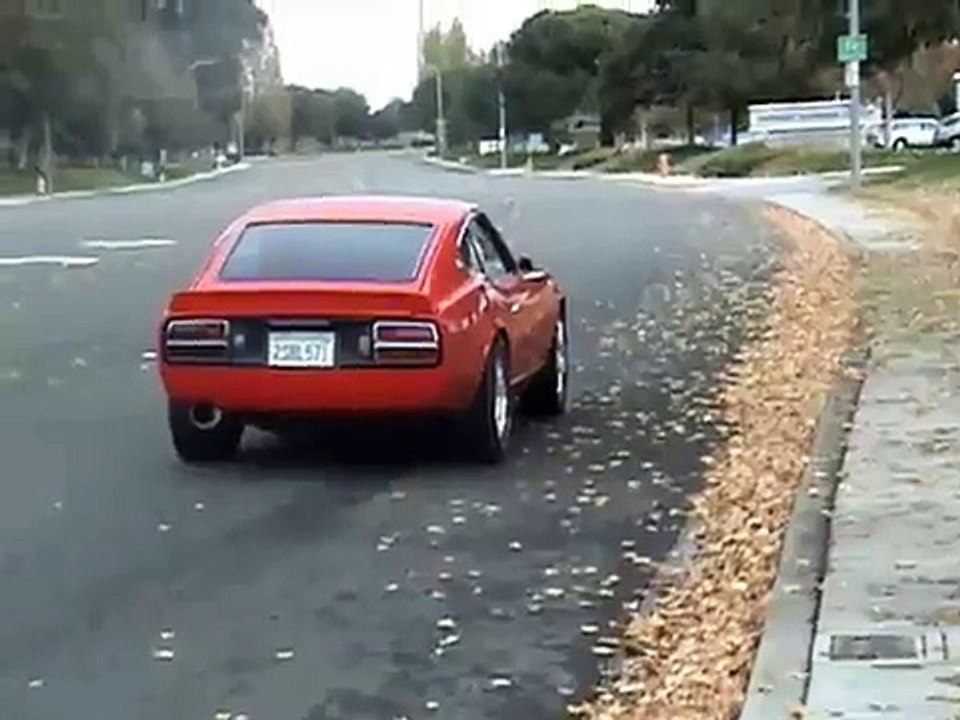 Datsun 280Z Testing Traction....