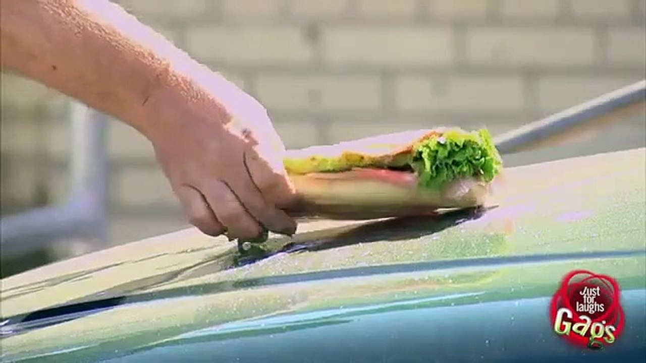 Hidden Camera  Bird Poop Sandwich Prank - كاميرا خفية كندية