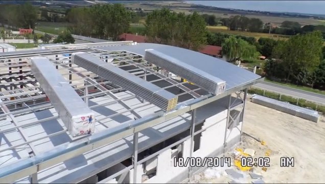 Steel Construction Factory - Prefabricated Factory - Manufacturing of Steel Factory Structures Termit Steel