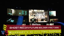 E3 2011 Ghost Recon Future Soldier Kinect Demo